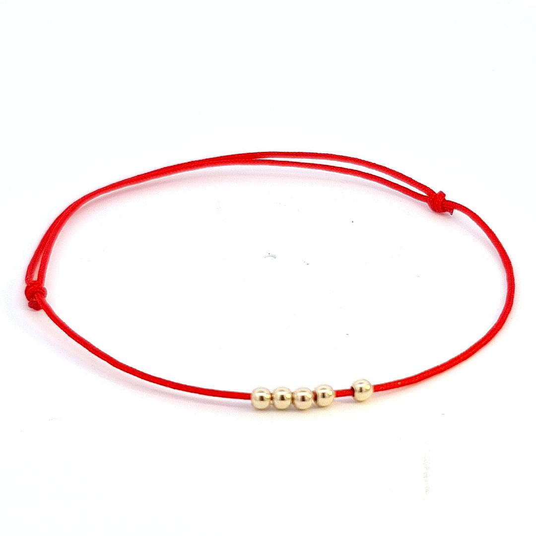 Lumina Pathways 14k Gold Bead Bracelet