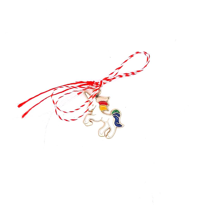 Whimsical Wonders Children's Martisor Charms - Choose Rainbow Unicorn or Arch