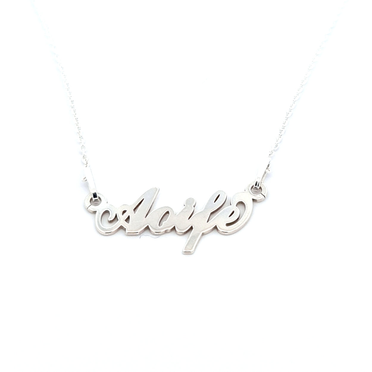 Ready-Made Name Necklace 925 Sterling Silver