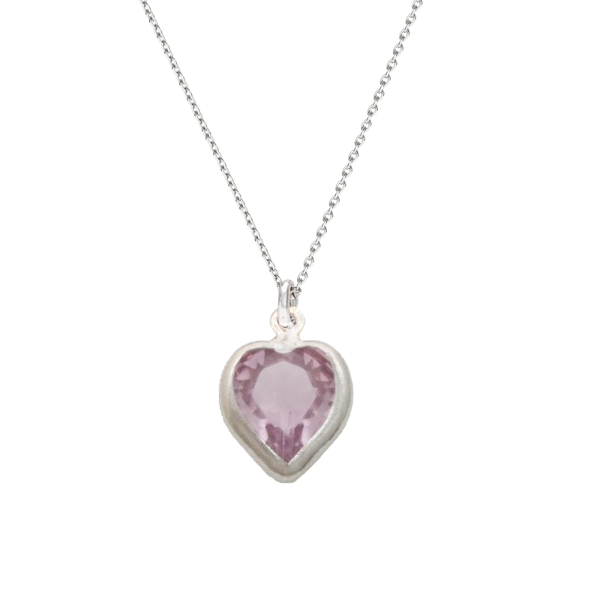 Personalised Heart Charm Pendant Necklace