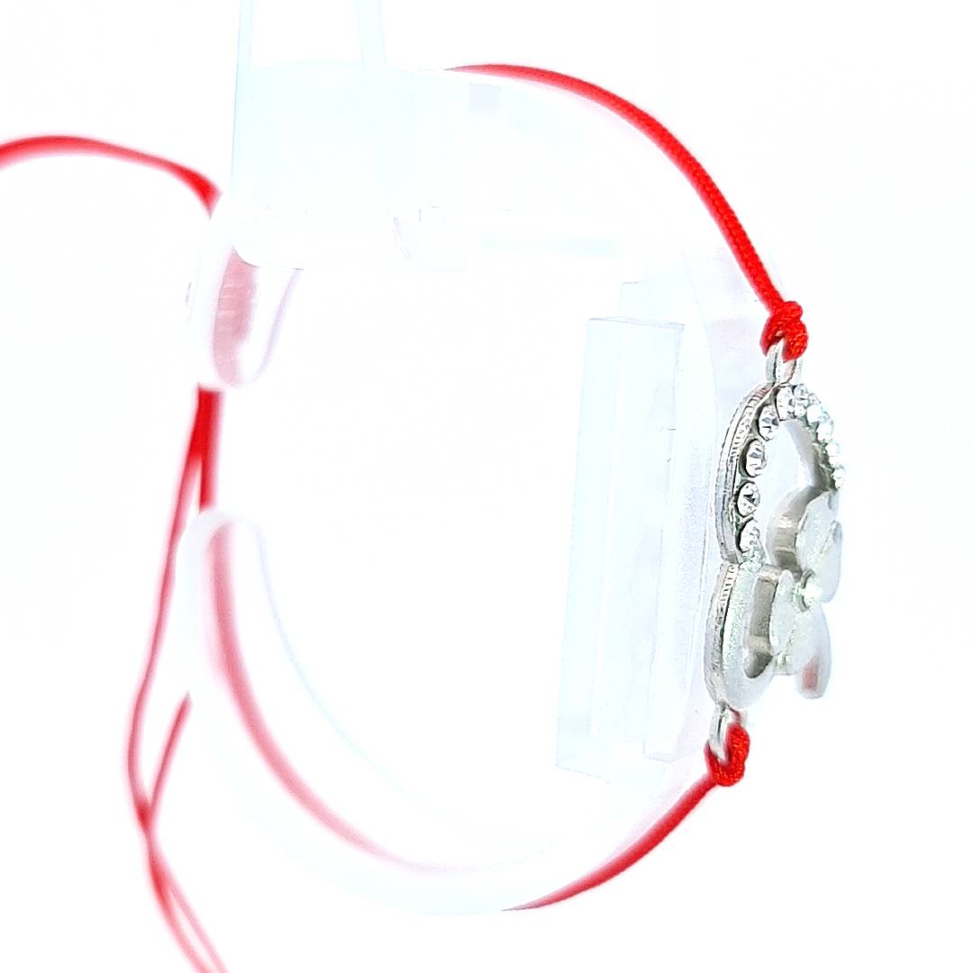 Silvery Bloom Martisor Bracelet