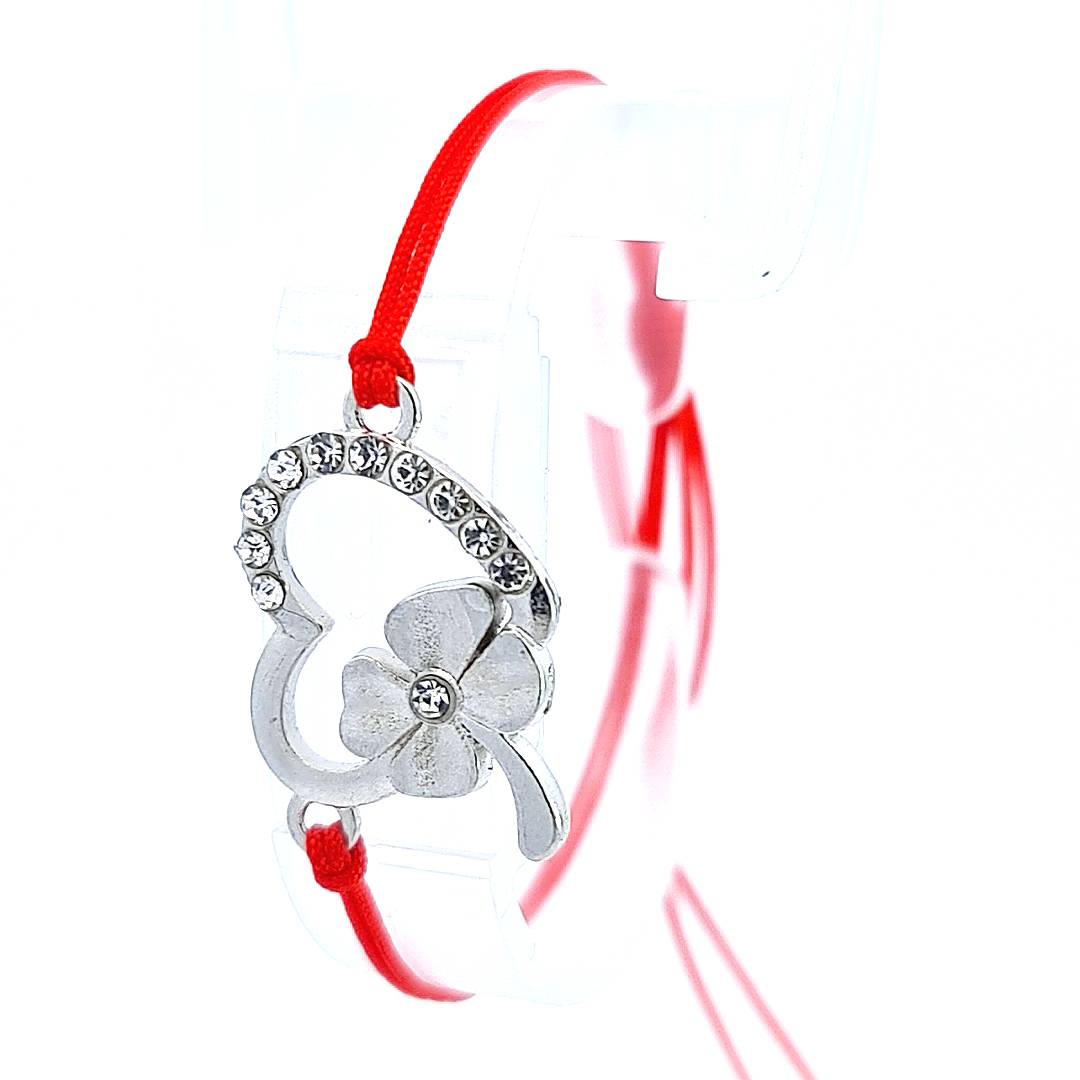 Silvery Bloom Martisor Bracelet