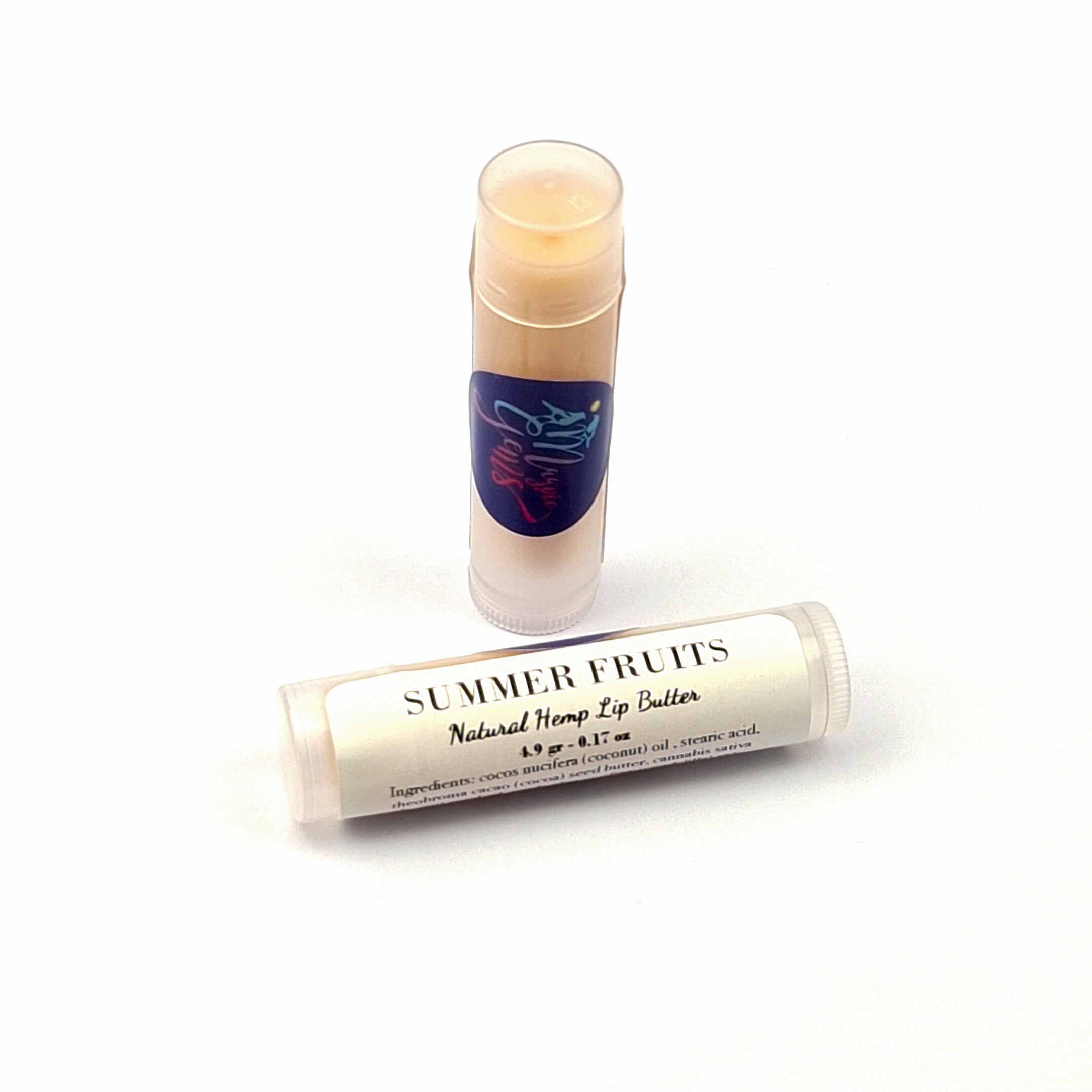 Summer fruits Vegan Handmade Lip Butter Balm, Hemp Seed Oil Lip Balm, Shopi in Ireland