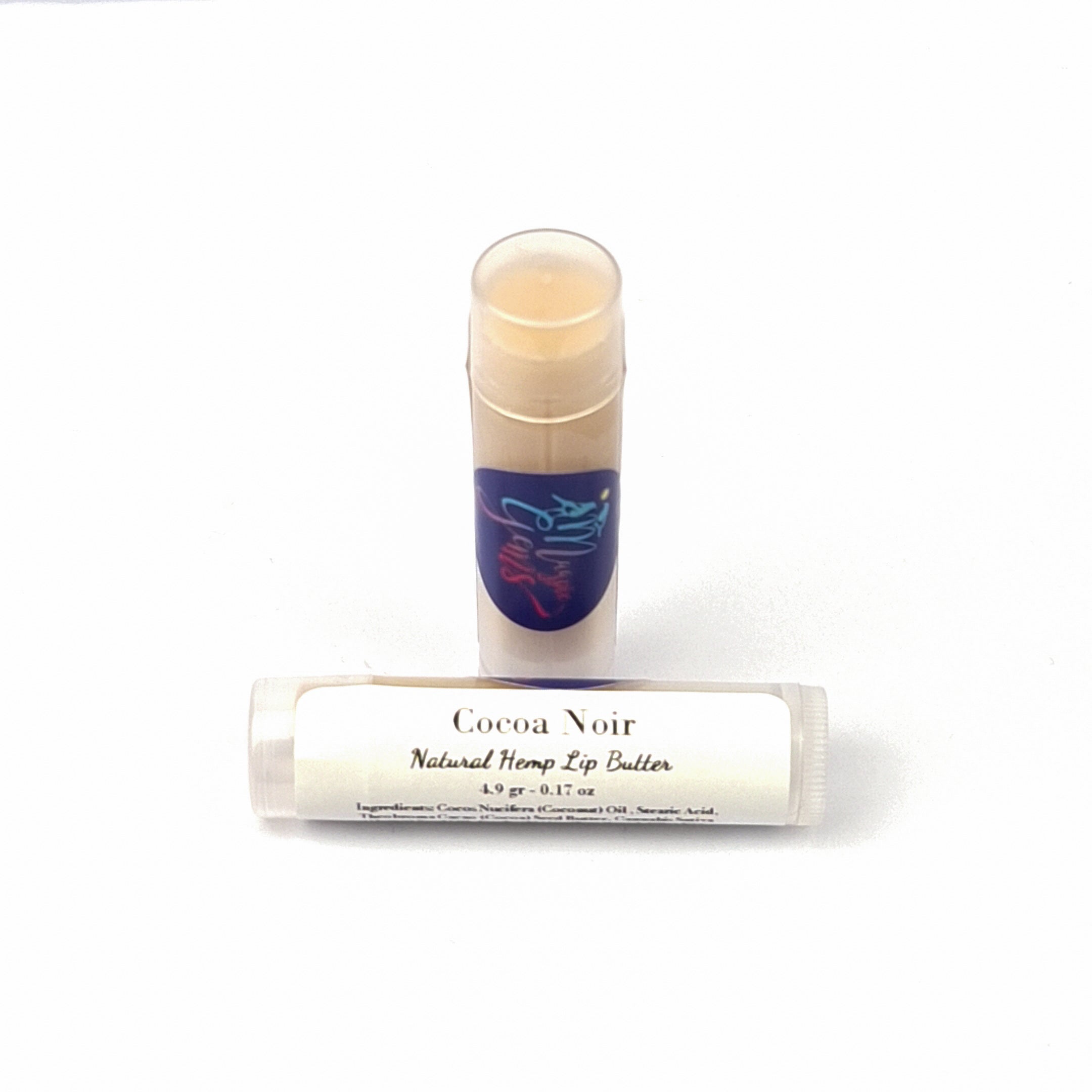 Cocoa Noir chocolate Vegan Handmade Lip Butter Balm, Hemp Seed Oil Lip Balm, Shopi in Ireland