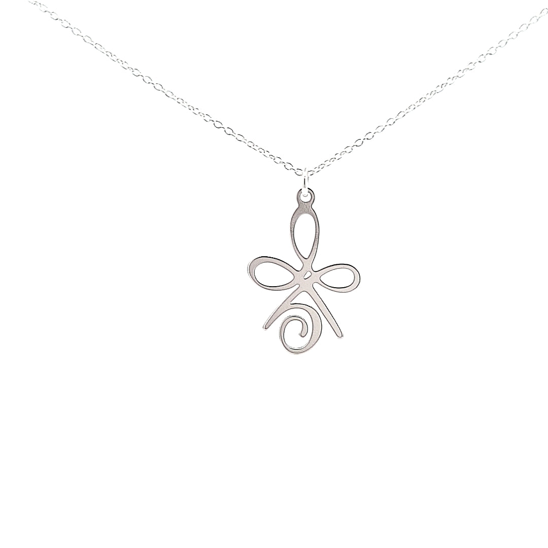 Inner Strength Symbol Wellness Celtic Necklace