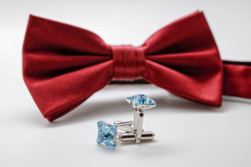 Aquamarine Twister Cufflings in Silver Unisex, Shop in Ireland